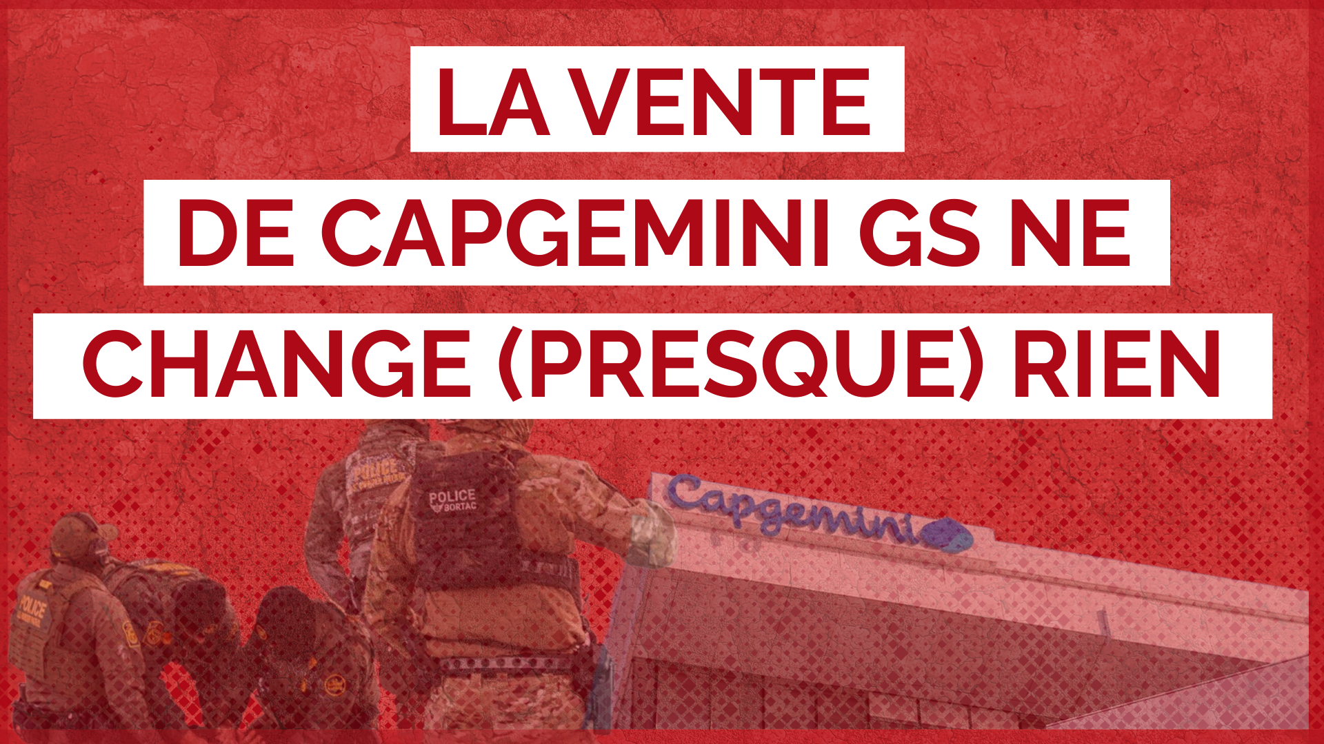 Fin de collaboration immédiate entre Capgemini et ICE